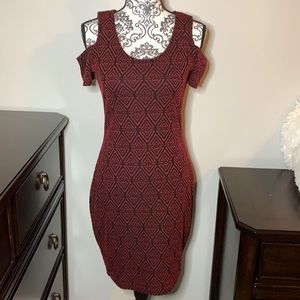 New Jessica Simpson Mara dress geo design